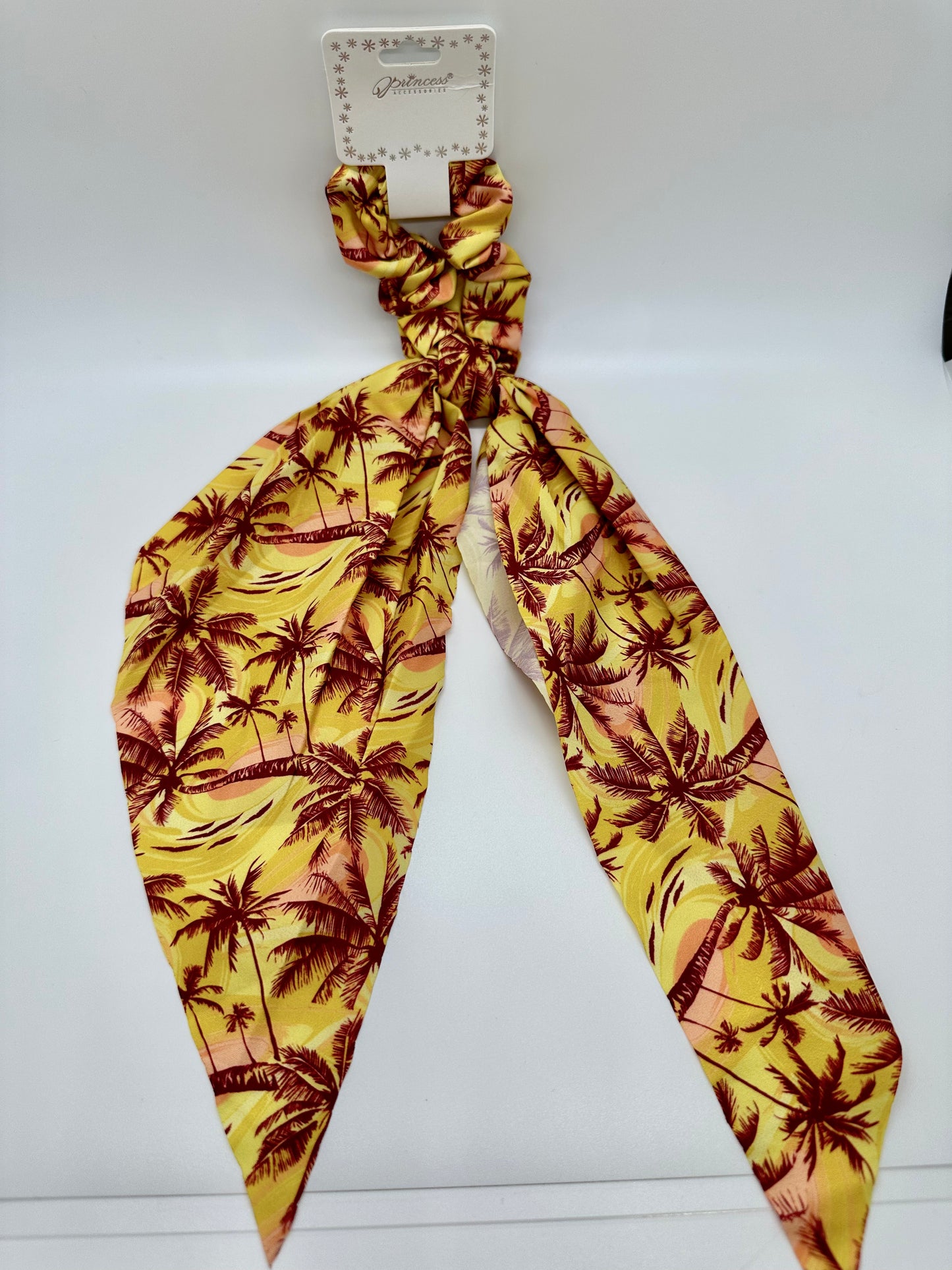 Tropical Ponytail Hair Scarf