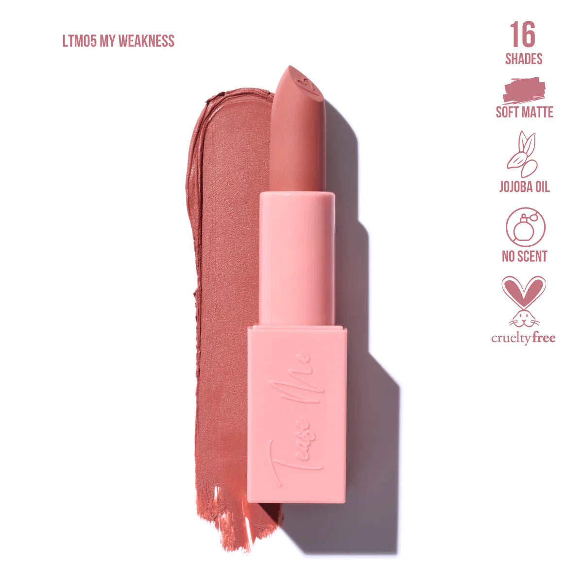 Beauty Creations Tease Me Lipstick