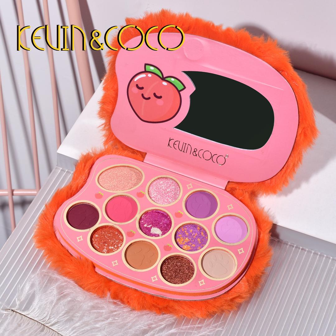 Kevin & Coco Peach Furry Palette