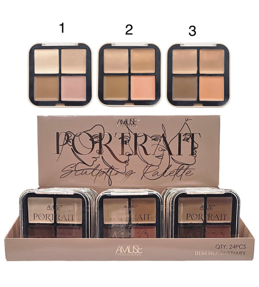 Amuse Portrait Cream Palette