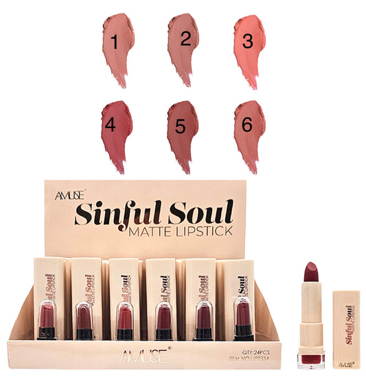 Amuse Sinful Soul Matte Lipstick