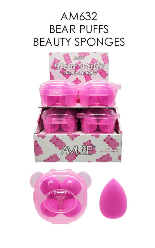 Amuse Gummy Bear 4pc Beauty Blender Case