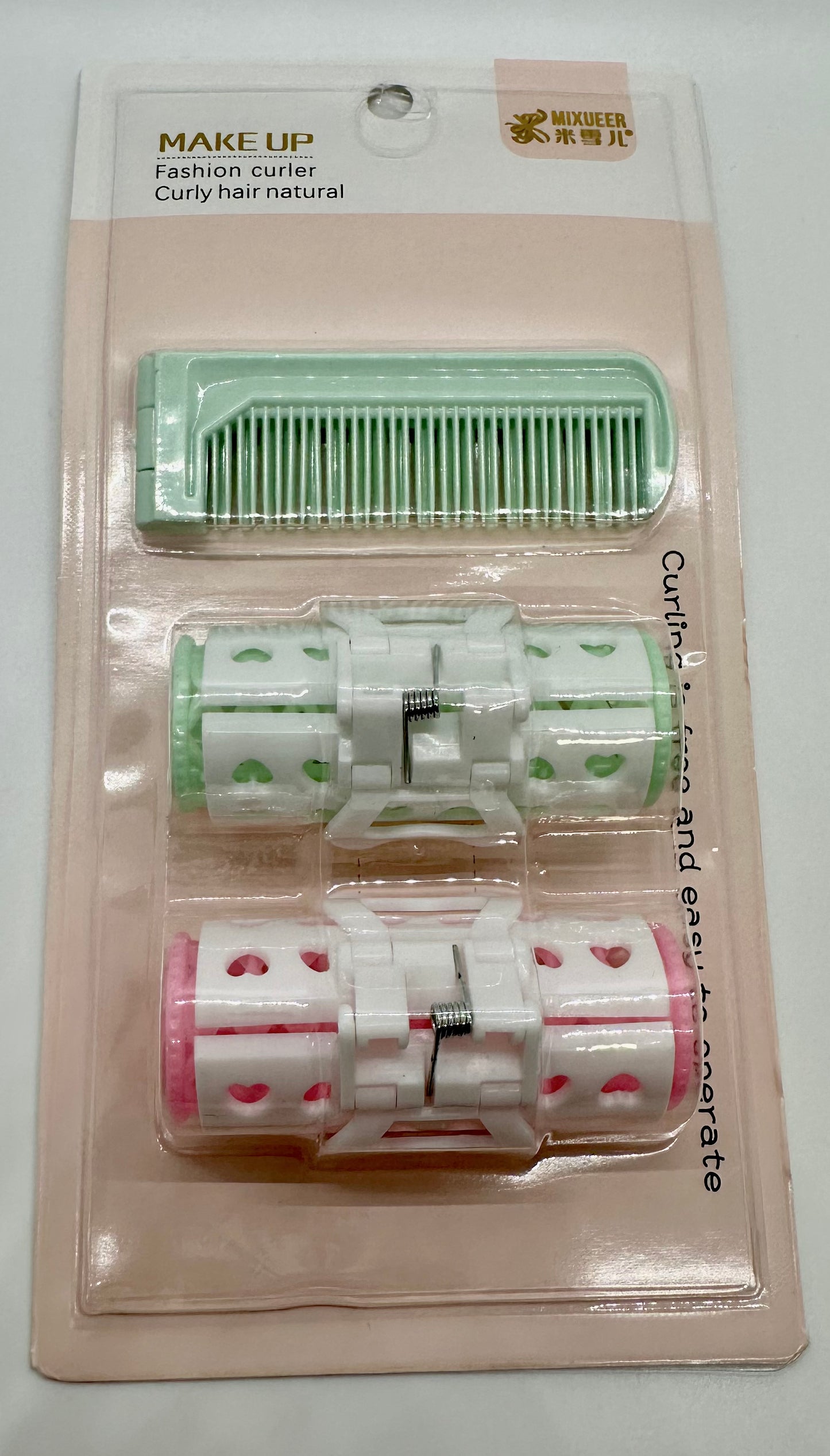 Hair Roller With Comb