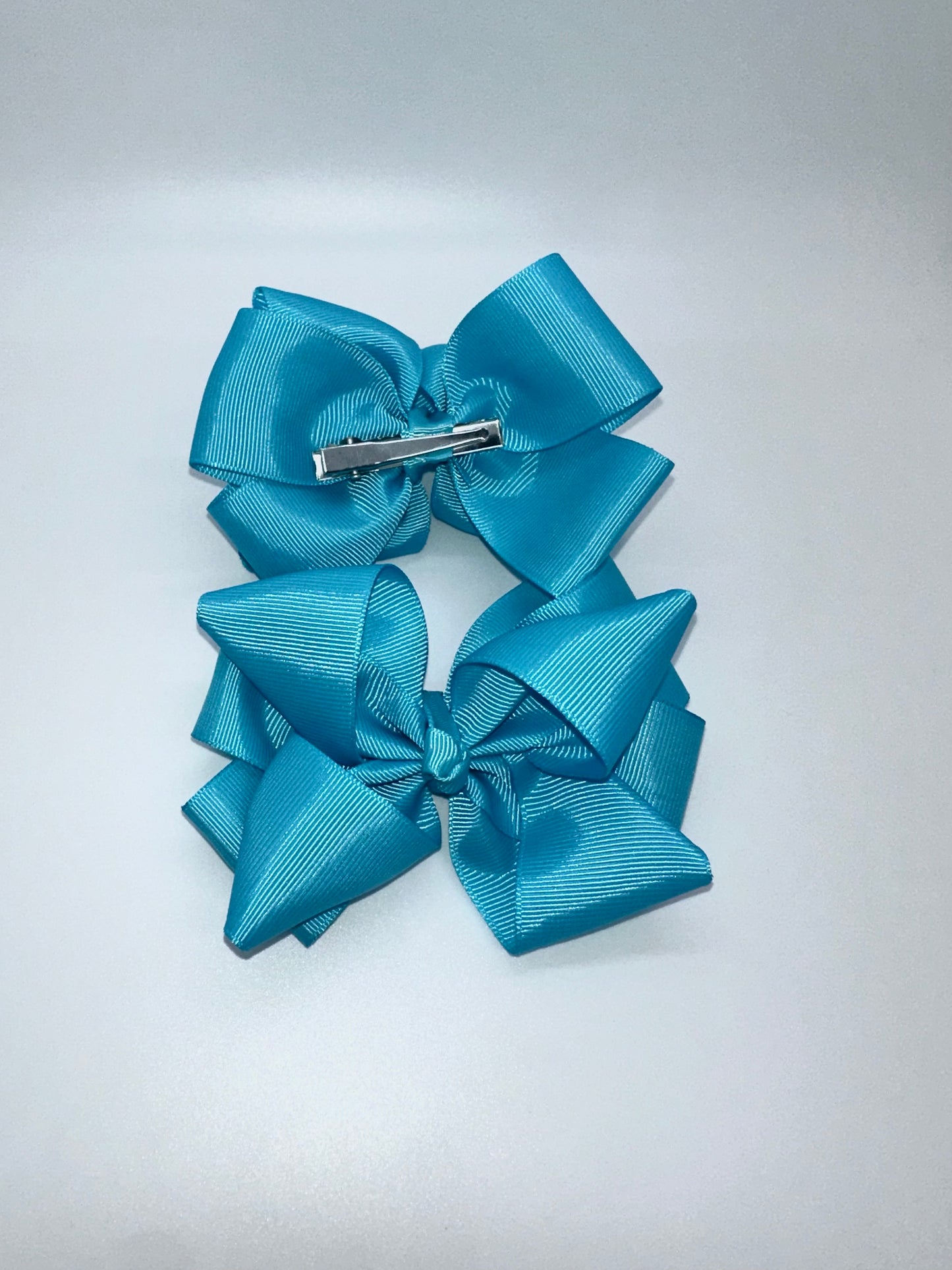 Double Ribbon Solid Pair Bows