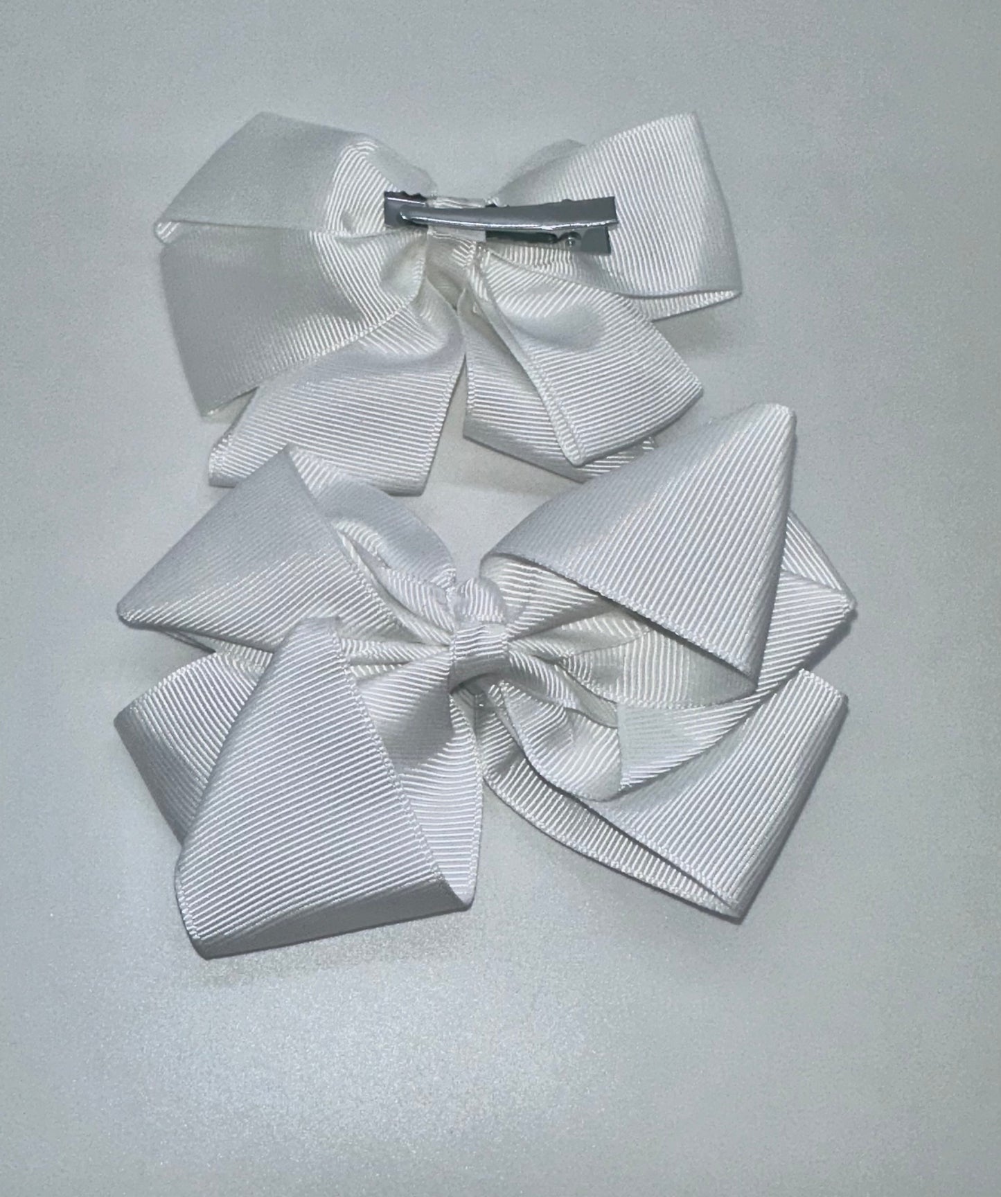 Double Ribbon Solid Pair Bows