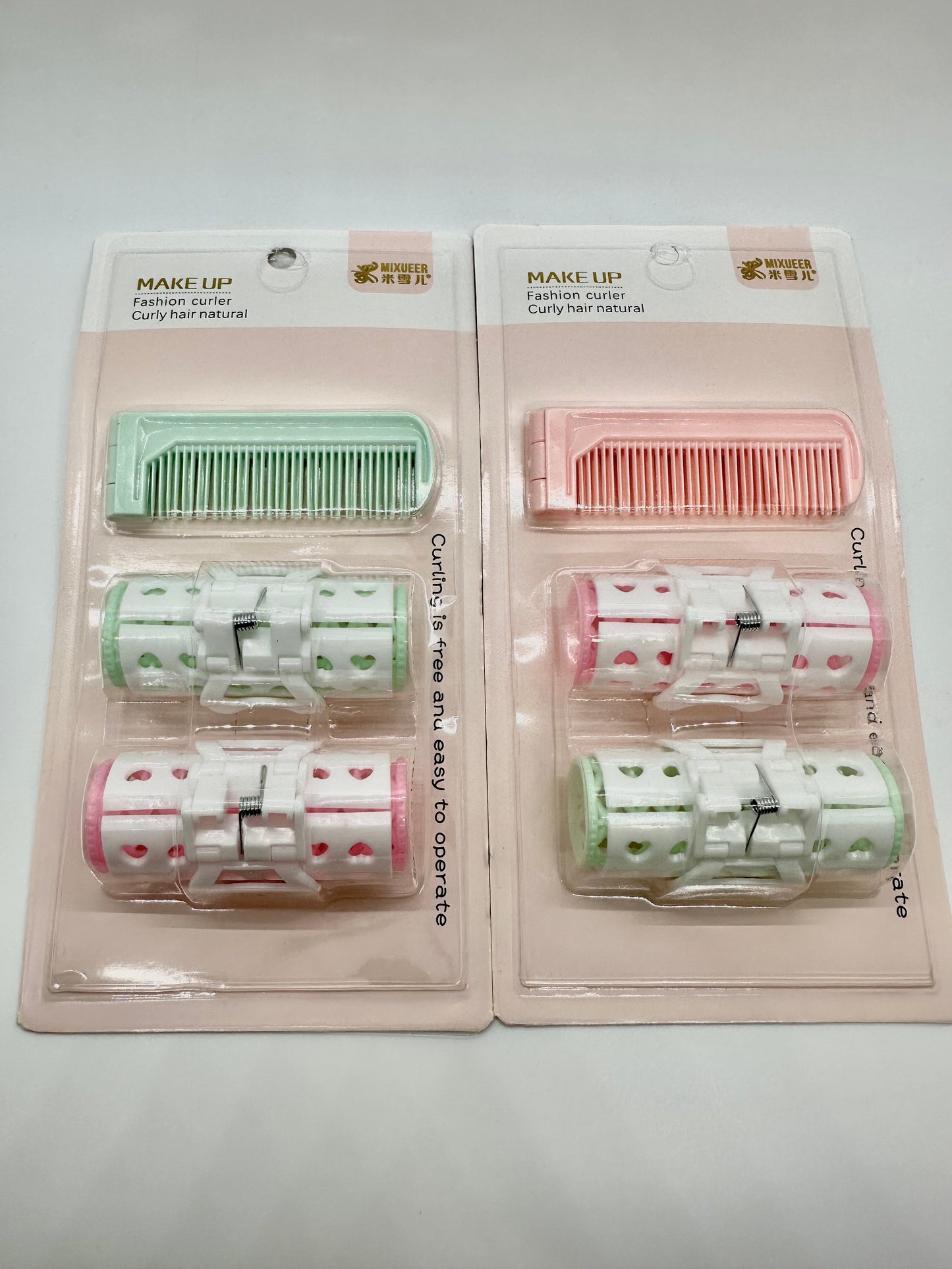 Hair Roller With Comb