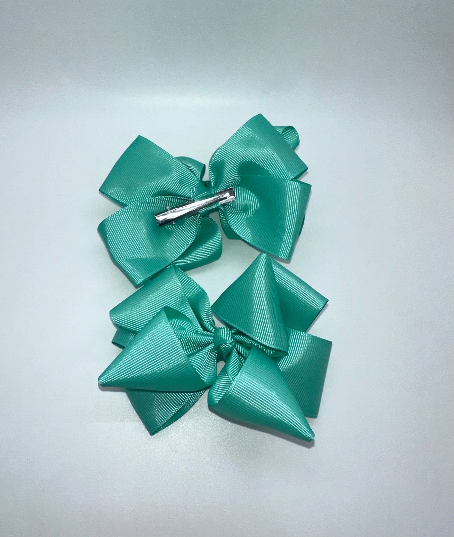 Double Ribbon Solid Pair Bows