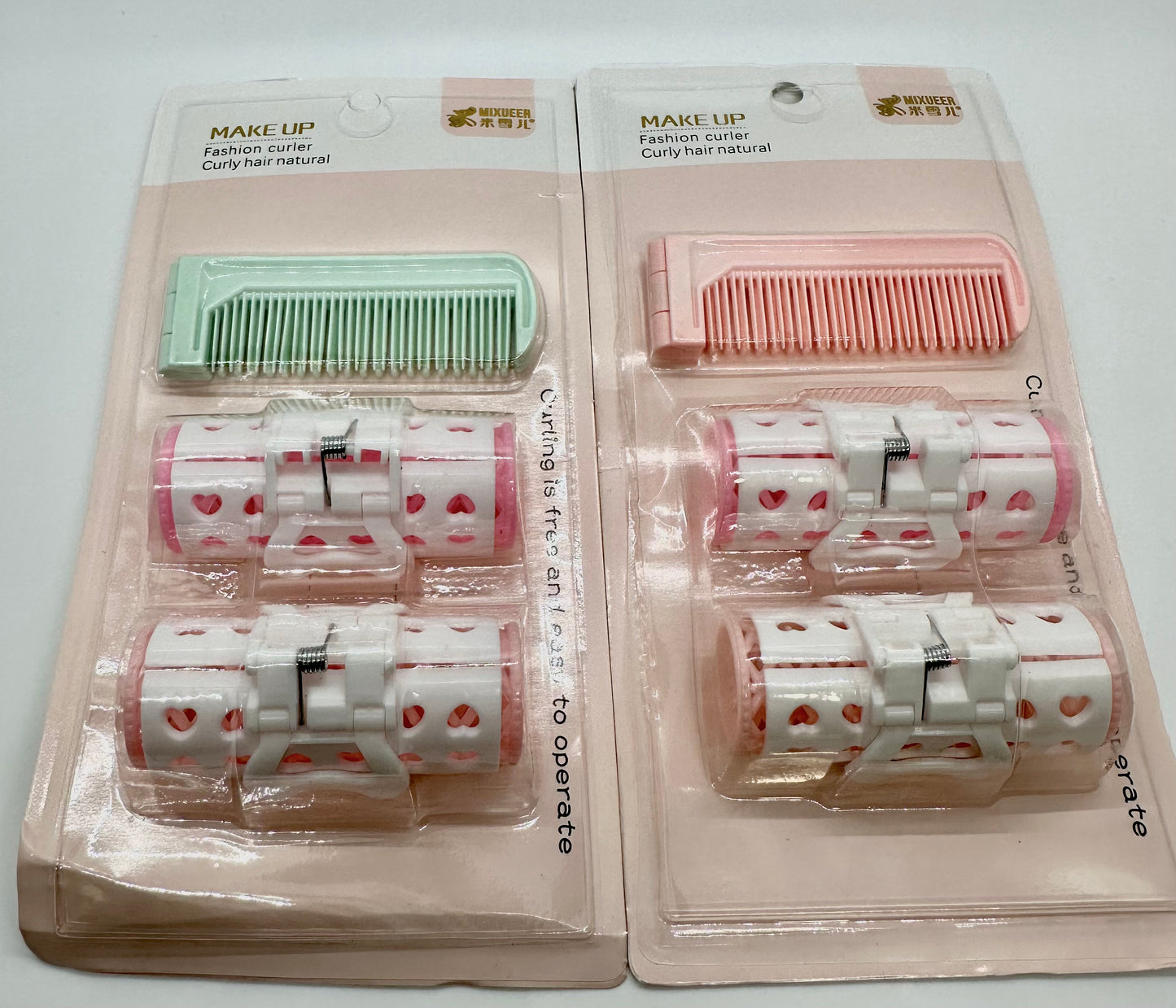 Hair Roller With Comb