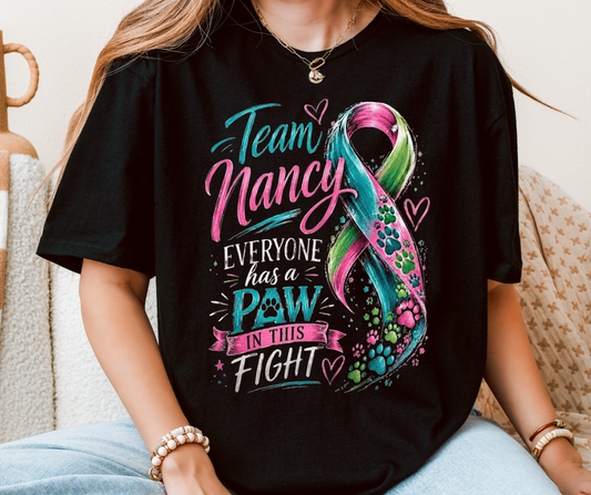 Team Nancy Honor Adult Tee