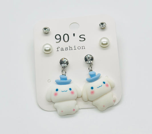 Purin Short Dangle Earrings