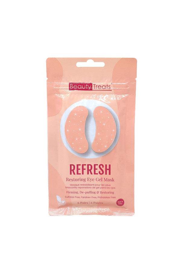 Beauty Treats Restoring Gel Eye Mask 6pairs