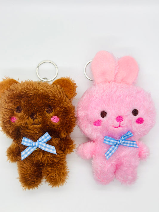 Plush 4.5” Plushie Keychains