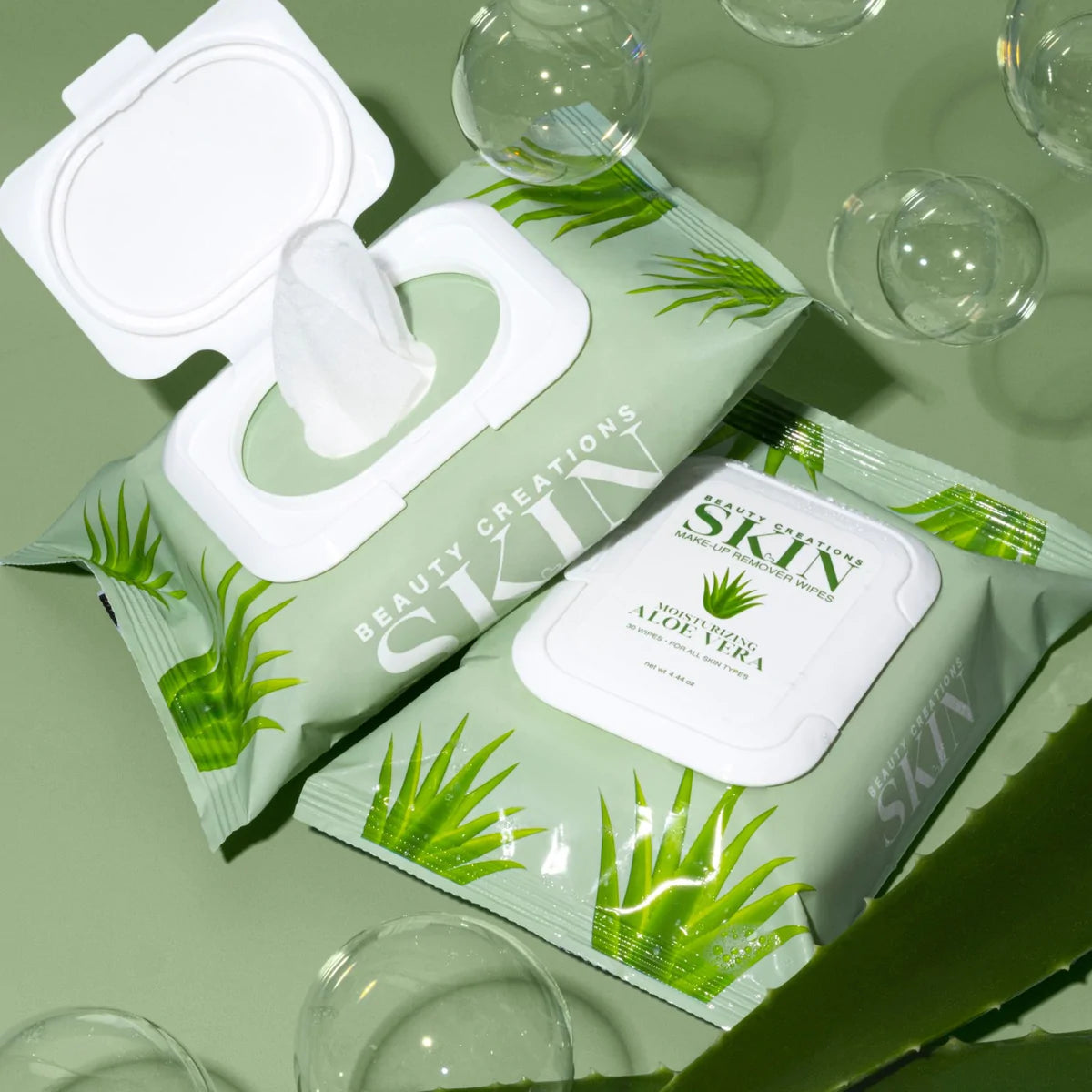 Skin Aloe Vera Makeup Remover Wipes