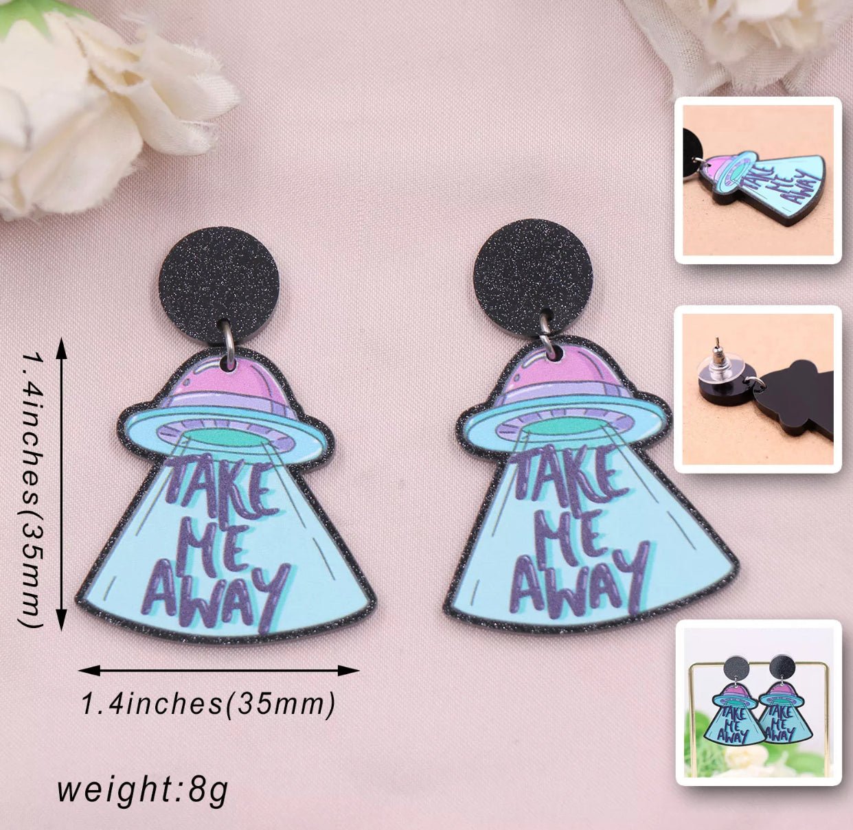 Take Me Away Earrings