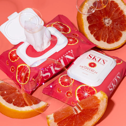 Skin Grapefruit Makeup Remover Wipes