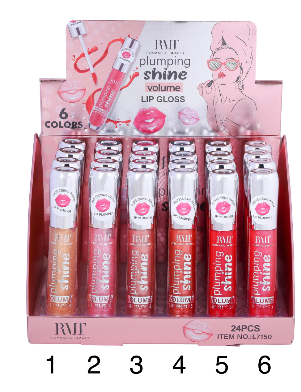 Romantic Beauty Plumping Shine Lip Gloss