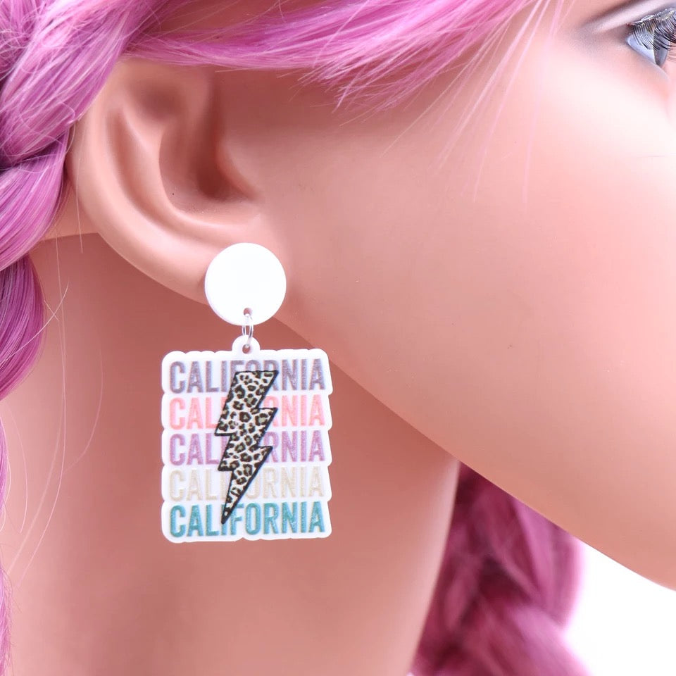 California Earrings