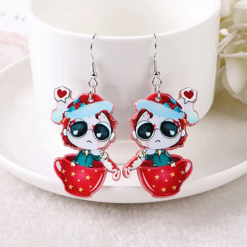 Christmas Chucky Earrings