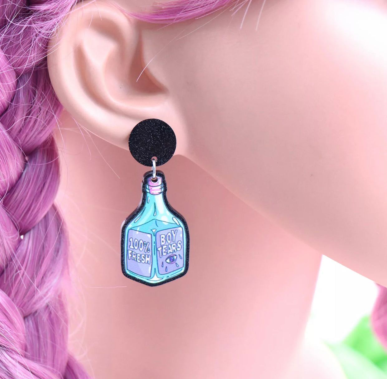 Boy Tears Earrings