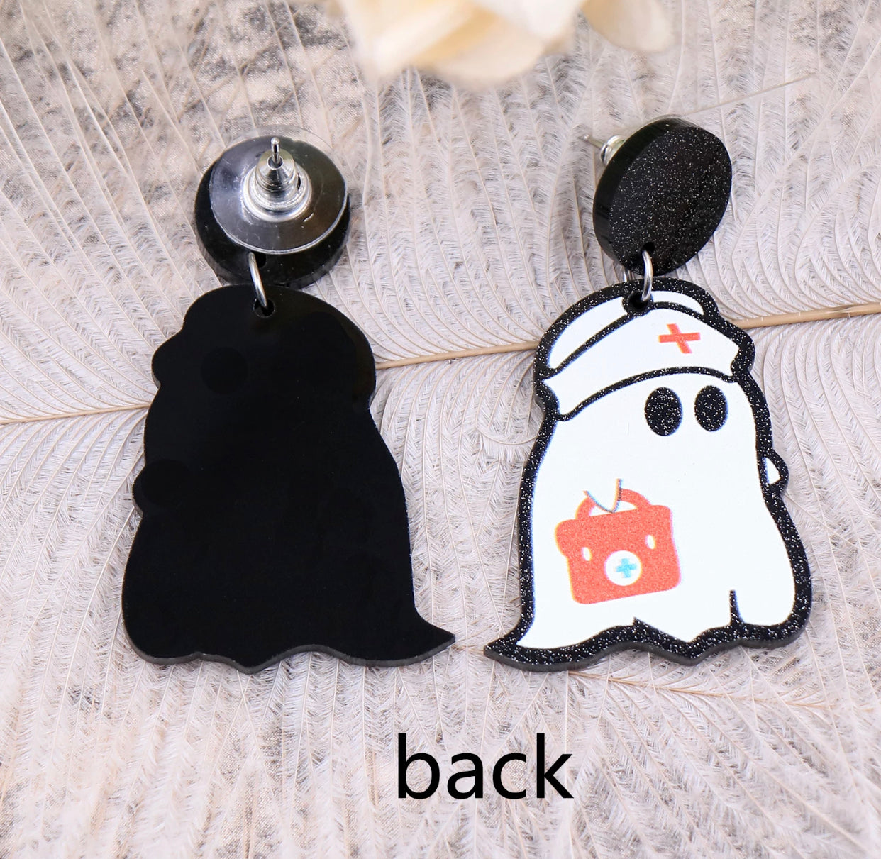 Medic Ghost Earrings