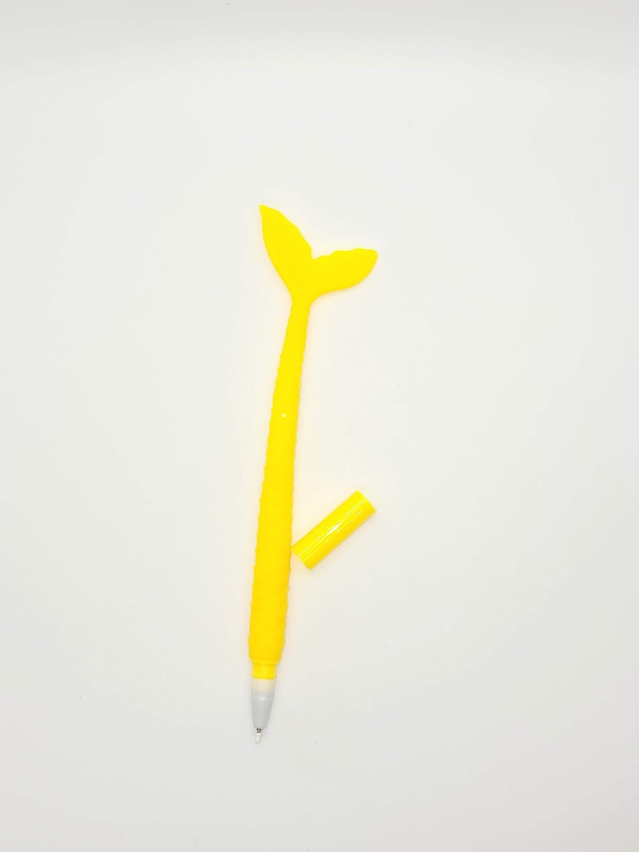 Yellow Mermaid Tail Pen