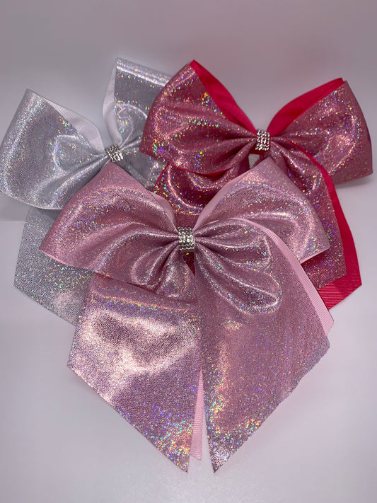 Large Silk Cheer Bows