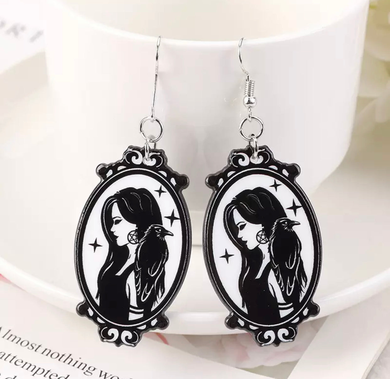 Witch Pagan Earrings