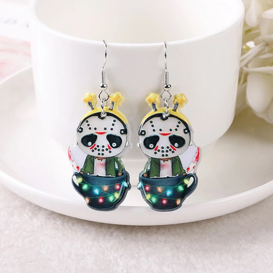 Christmas Jason Earrings