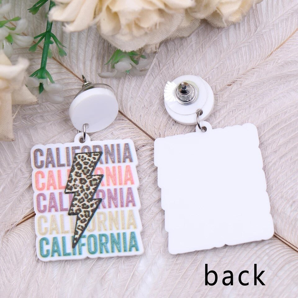 California Earrings