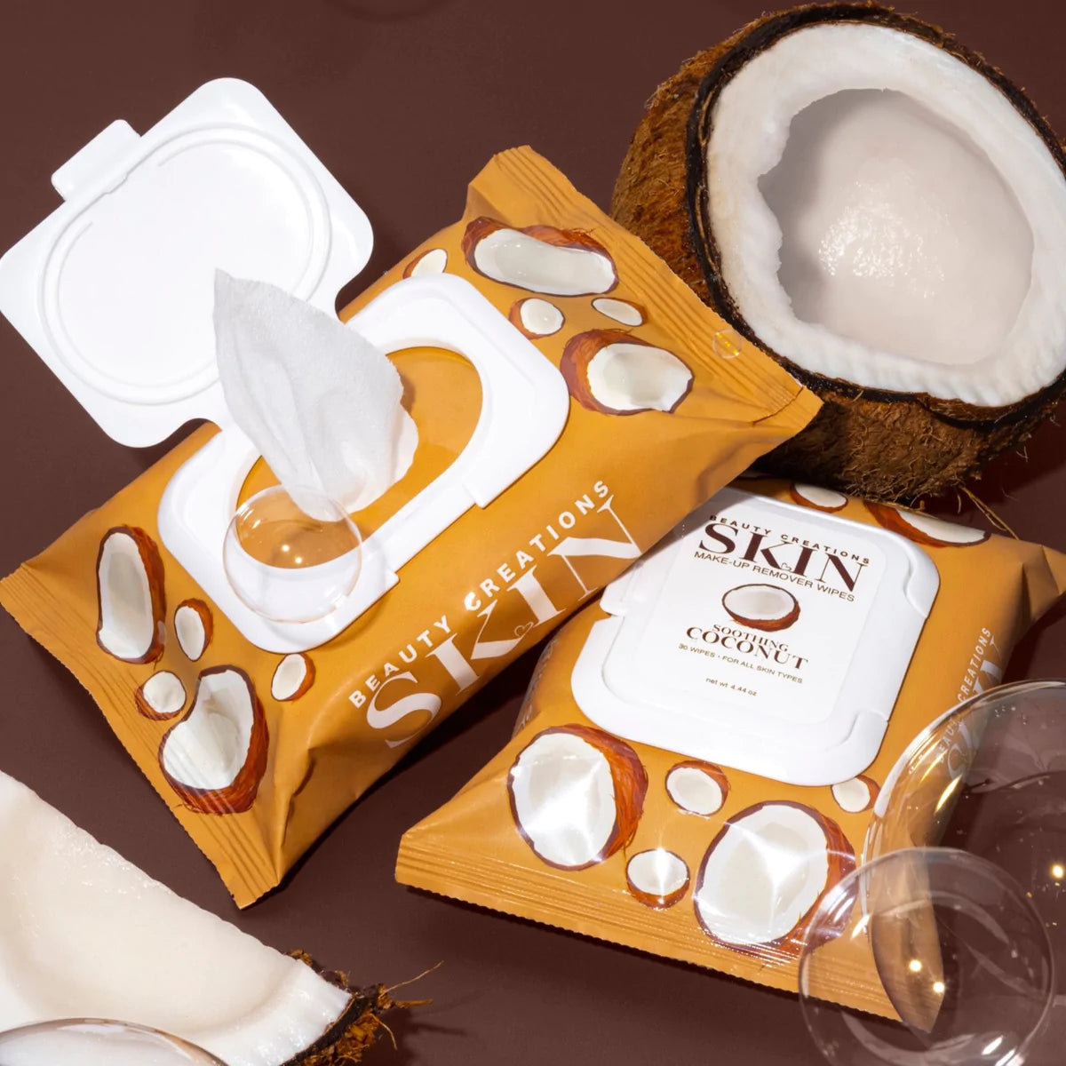 Skin Coconut Makeup Remover Wipes