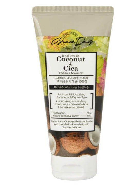 Grace Day Vegan Coconut & Cica Foam Cleansing