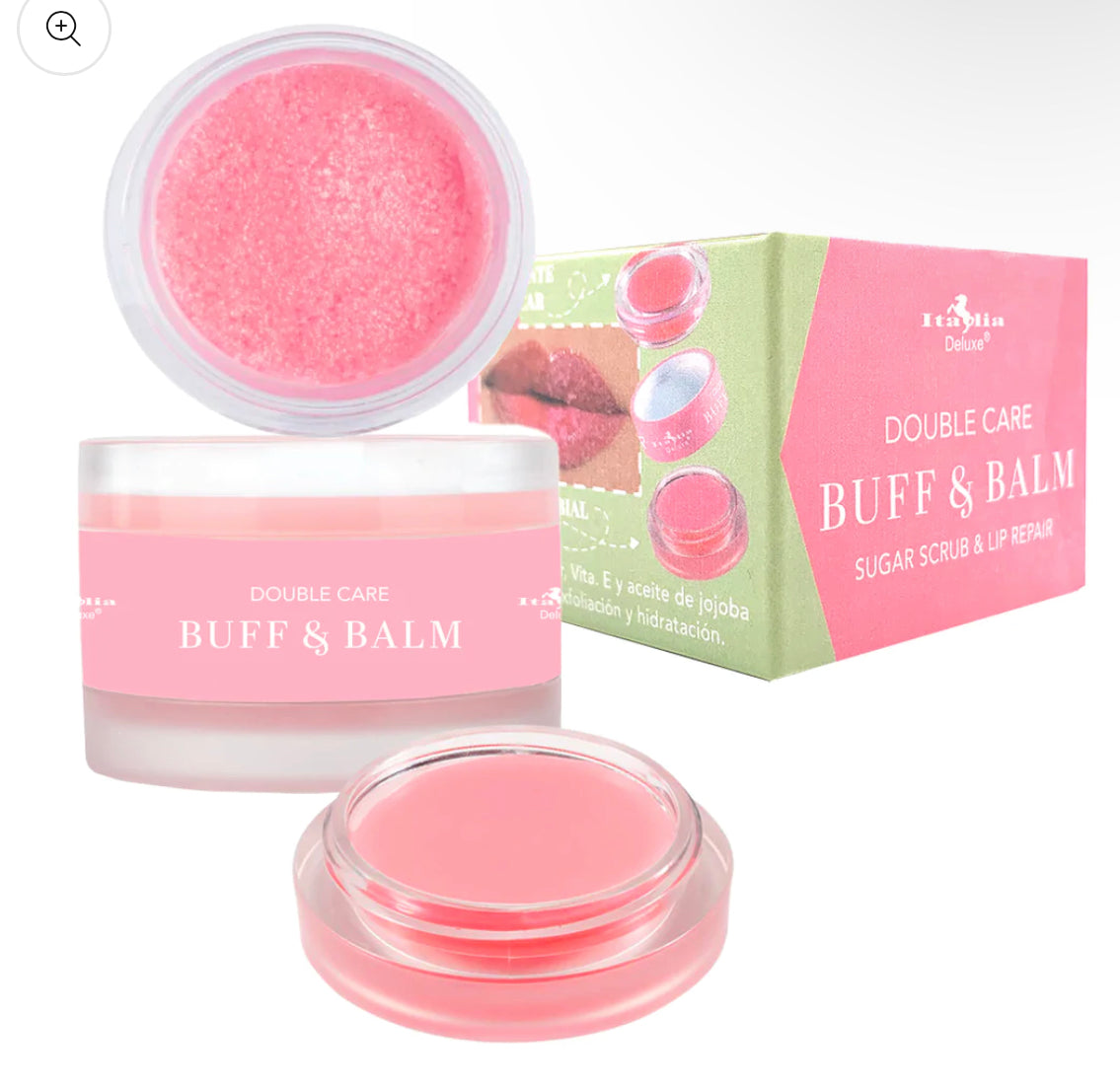 Italia Deluxe Sugar Scrub & Lip Repair Combo