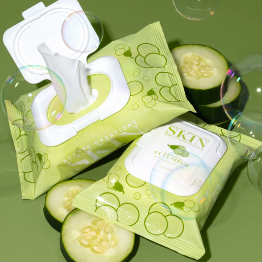 Skin Cucumber Makeup Remover Wipes