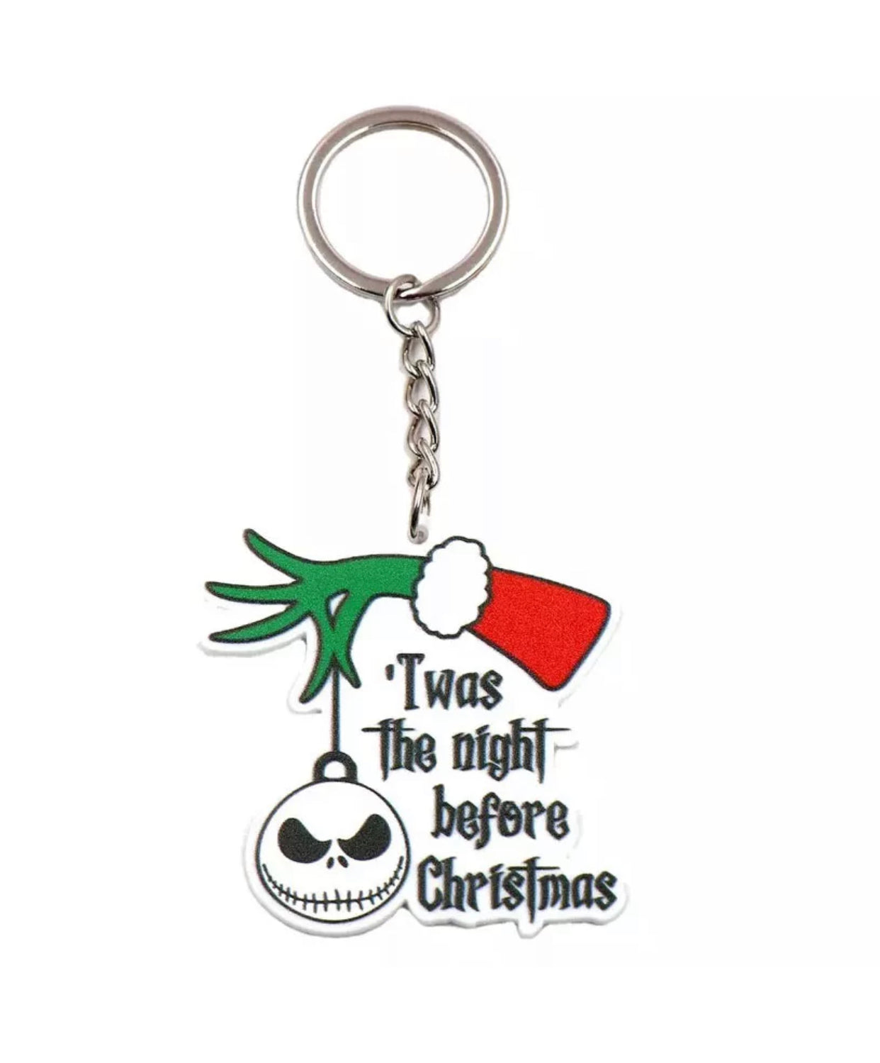 Night Before Christmas Keychain