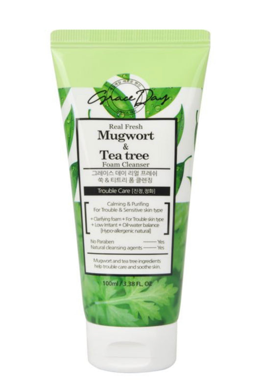 Grace Day Vegan Mugwort & Tea Tree Foam Cleansing