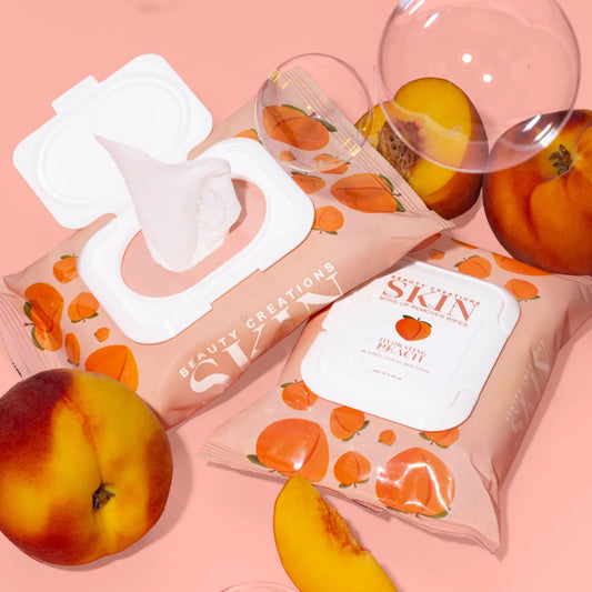 Skin Peach Makeup Remover Wipes