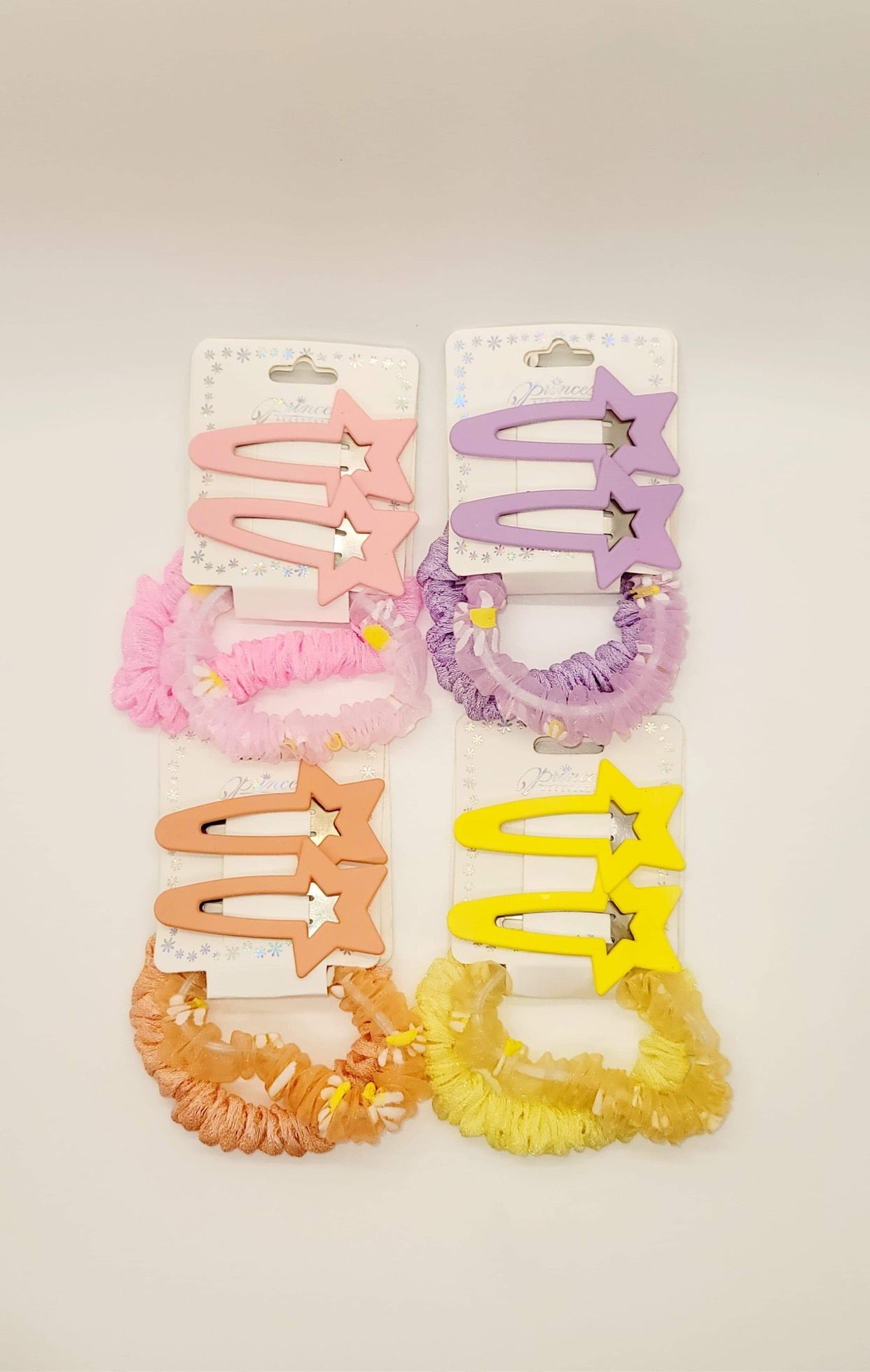 Star Clip Scrunchie Set