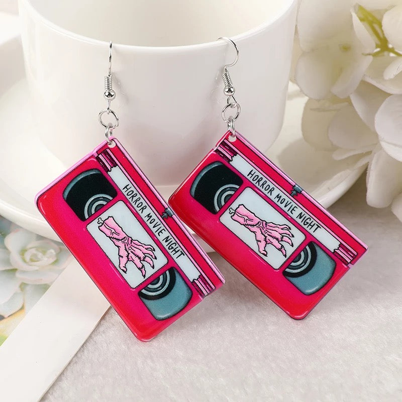 Horror Movie Night Earrings