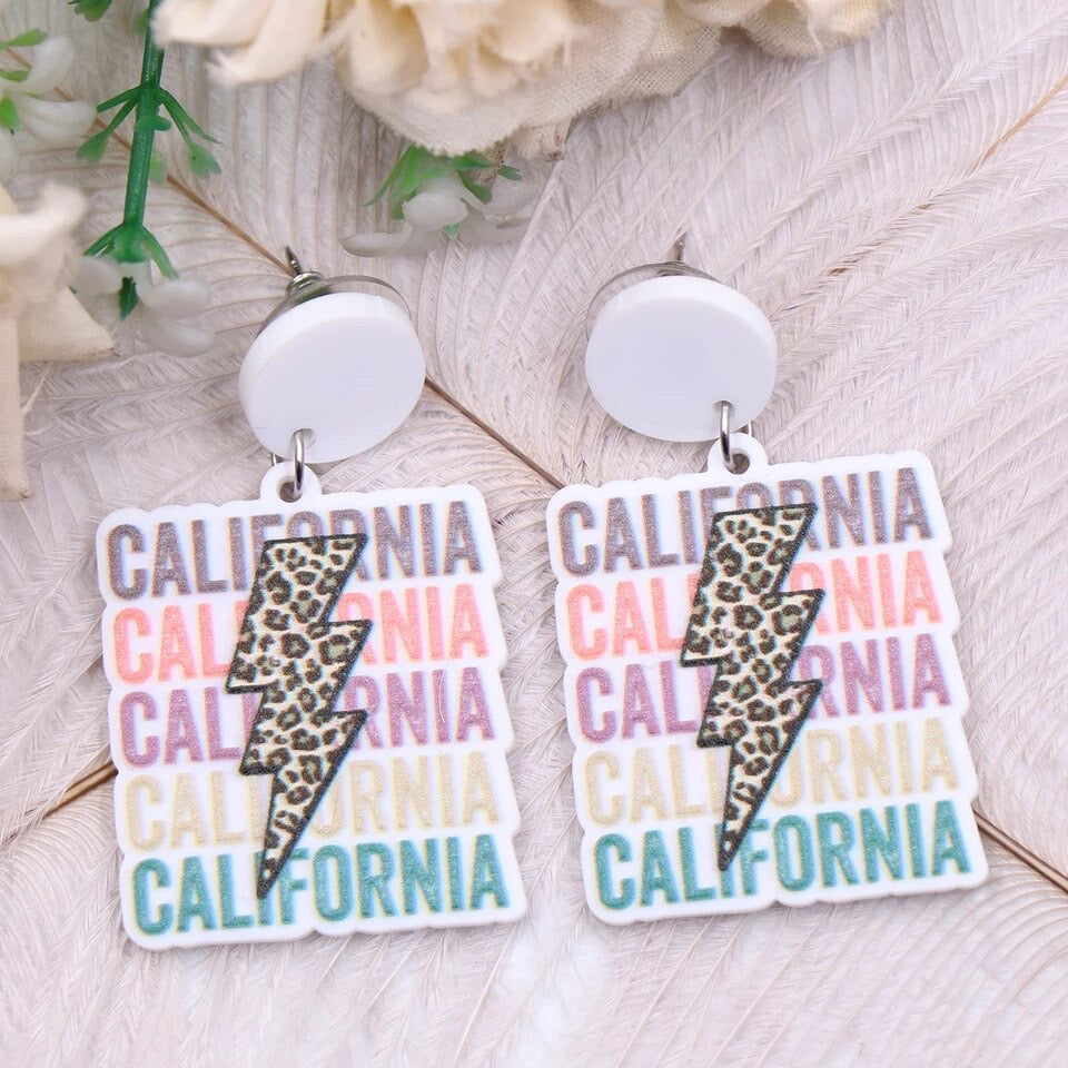 California Earrings